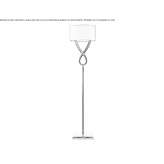 Metalowa lampa podłogowa Vlasikha