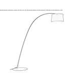 Fiberglass arc lamp Prisdorf