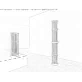 Metal LED floor lamp Murarrie