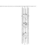 Miedziana lampa podłogowa Husillos