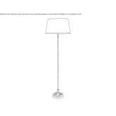 Lampa podłogowa z brązu Leucate