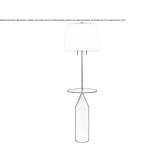 Metal floor lamp Kuloy