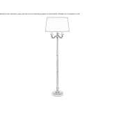 Lampa podłogowa z brązu Calozzo
