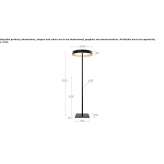 LED floor lamp Litago