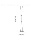 Iron floor lamp Teutila