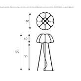 Lampa podłogowa Maials