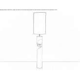 Ceramic floor lamp Torrent