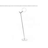 Metalowa lampa podłogowa Meerhout
