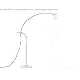 Arc lamp with dimmer Kuringen