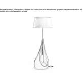 Fiberglass table lamp Lapy