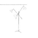 Adjustable floor lamp Evren