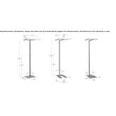 LED floor lamp Roascio