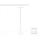 LED floor lamp made of PMMA Hinte