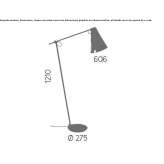 Adjustable floor lamp Fairbury