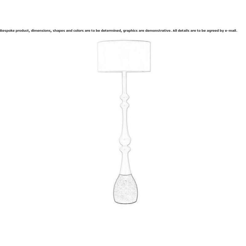 Wooden floor lamp Mulwala