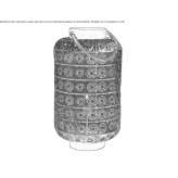 Steel floor lamp Namlos