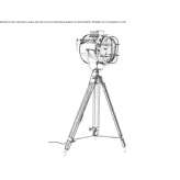 Adjustable metal floor lamp Boorsem