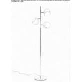 Steel floor lamp Cantioc