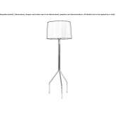 Metal floor lamp Kwidzyn