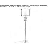 Metalowa lampa podłogowa Trebbo