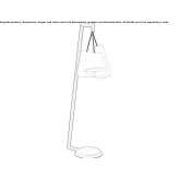 Wooden floor lamp Mulwala