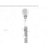 Ceramic LED floor lamp Igualeja