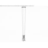 Iron floor lamp in a modern style Ukholovo