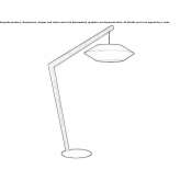 Wooden floor lamp Mulwala