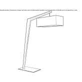 Wooden floor lamp Mulwala