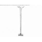 Lampa podłogowa ze szkła i żelaza Vaas