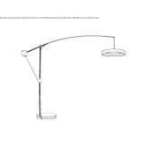 LED floor lamp Waggum