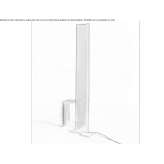 LED floor lamp Vallorbe