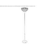 Glass and metal floor lamp in Tiffany style Kocatepe