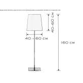 LED floor lamp Jina