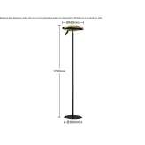 Metal LED floor lamp Jerica