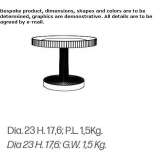 Wireless LED table lamp made of ABS Adaseni