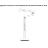 Adjustable LED table lamp Yeadon