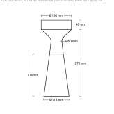 Wireless LED table lamp Gamaches