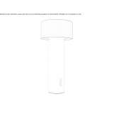 Bezprzewodowa lampa stołowa LED Amity