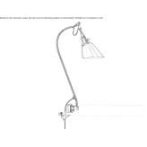 Steel desk lamp Bergondo