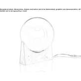 Lampa stołowa LED z marmuru Carrara Tanta