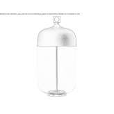 Glass LED table lamp Arneke