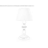 Rechargeable porcelain table lamp Brignais