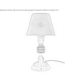 Porcelain table lamp Brignais