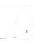 LED table lamp made of polyethylene Sibinj