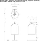 Handmade LED table lamp Deri