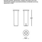 Table lamp/vase Eguilles