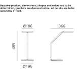 Adjustable metal table lamp Limit