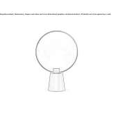 Alabaster table lamp Moosbach