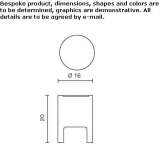 Aluminum LED table lamp Reitberg